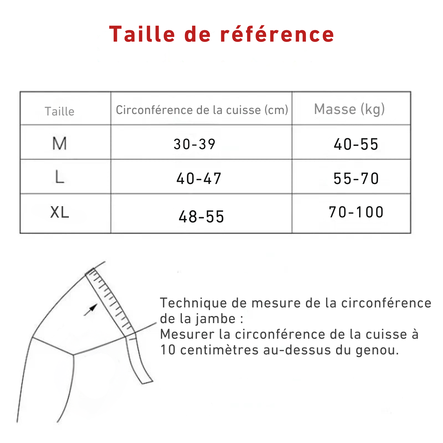 Genouillère de maintien